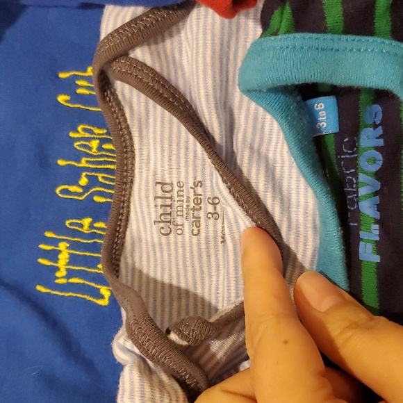 Set of 8 3-6 months baby onesies bundle - Picture 5 of 5